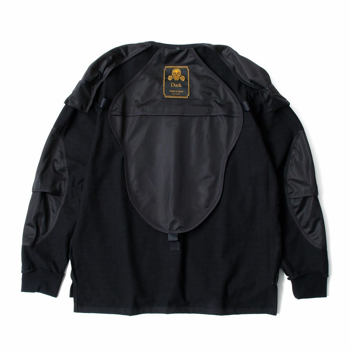 Dark｜CORDURA バイカーロングTシャツ-FY2024｜ロングスリーブ｜ブラック