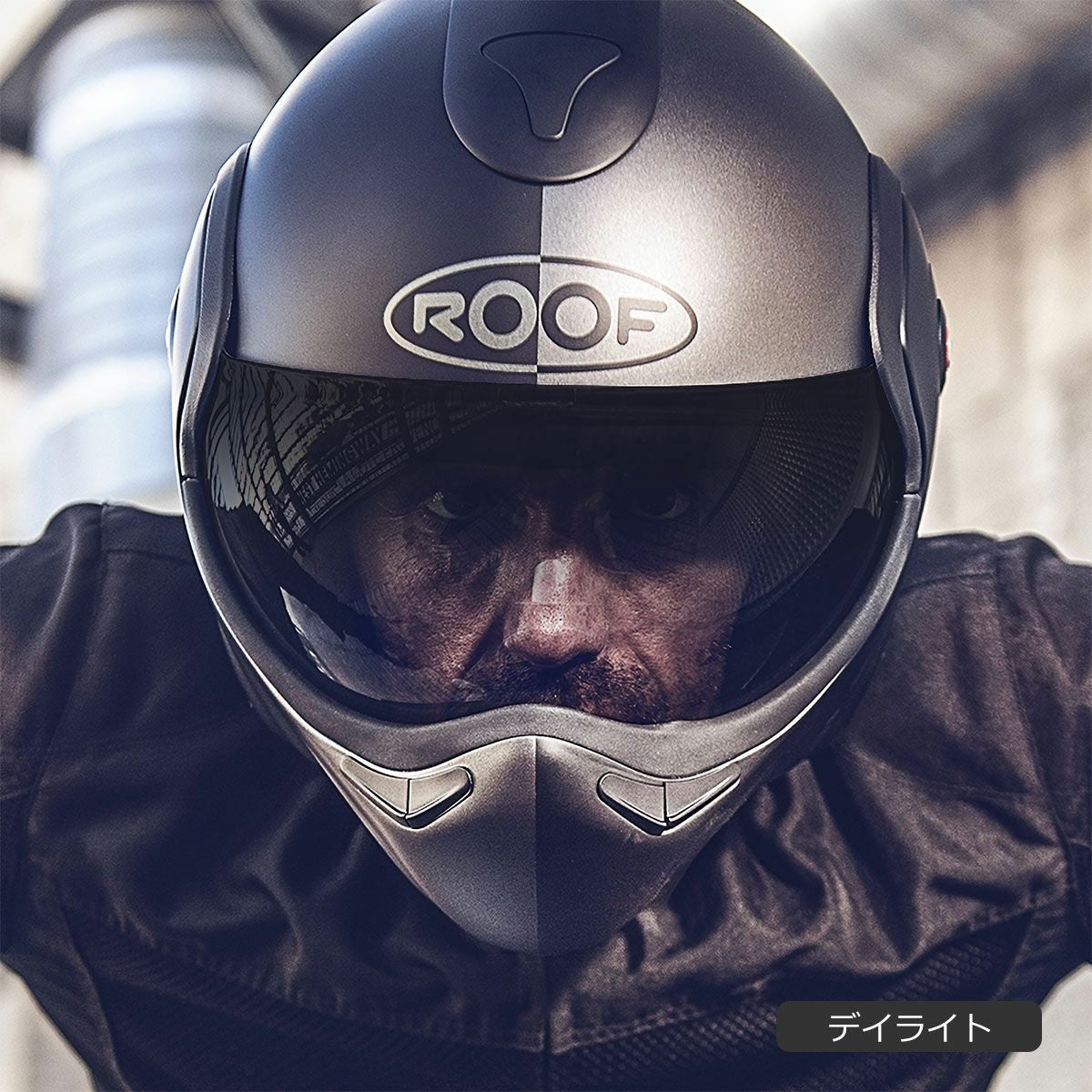 ROOF｜ROOF RO9 シールド｜シールド・ピーク｜デイライト｜モデル着用