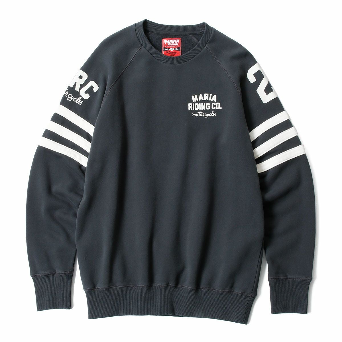 Maria Riding Company｜スペード スウェットシャツ｜ガンパウダーグレー