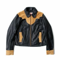 WILDUST｜アリゾナ レザー ジャケット｜ブラック