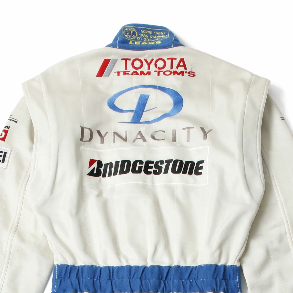 TOM’S｜2005年 SUPER GT ジェームス・コートニー選手着用 レーシングスーツ｜アウター