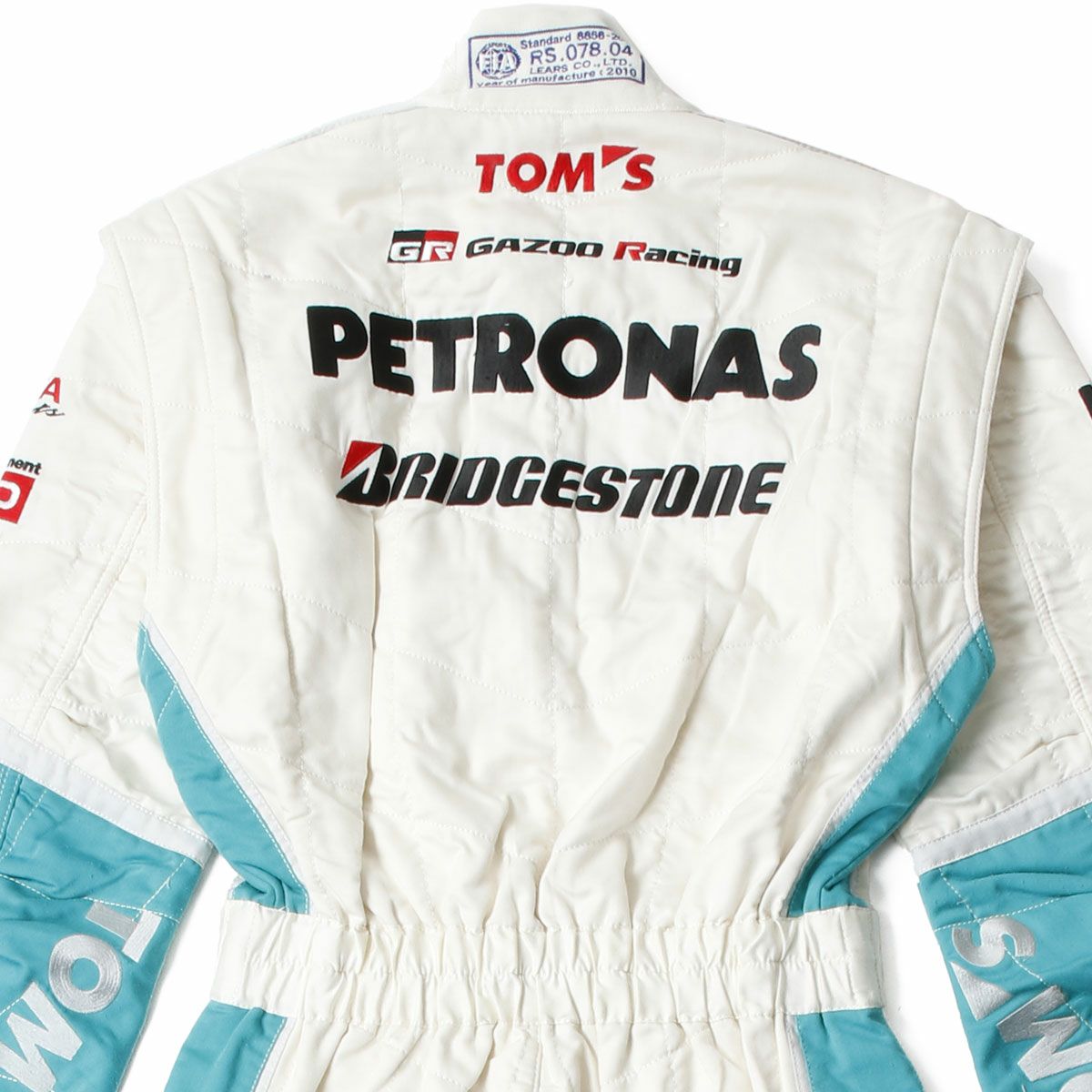 2010年 フォーミュラ ニッポン 大嶋和也選手着用 レーシングスーツ