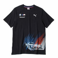 BMW PUMA｜BMW MMS USA レース Tシャツ｜ブラック