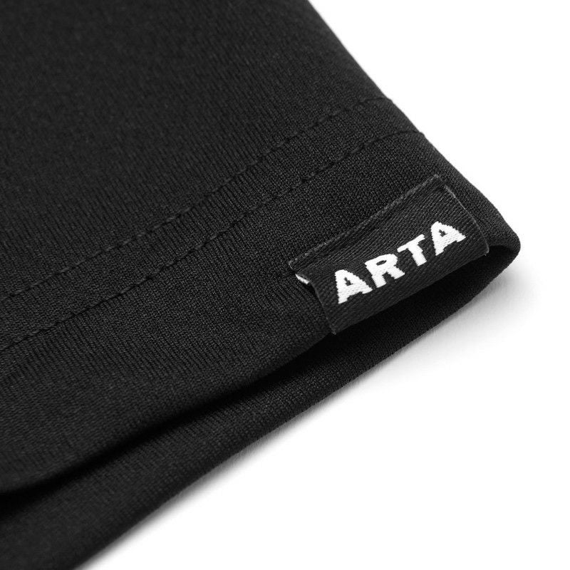 ARTA｜ARTA ＆ AUTOBACS ロゴ ドライ Tシャツ｜ブラック