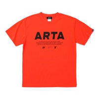 ARTA｜ARTA ＆ STATEMENT ロゴ ドライ Tシャツ｜オレンジ