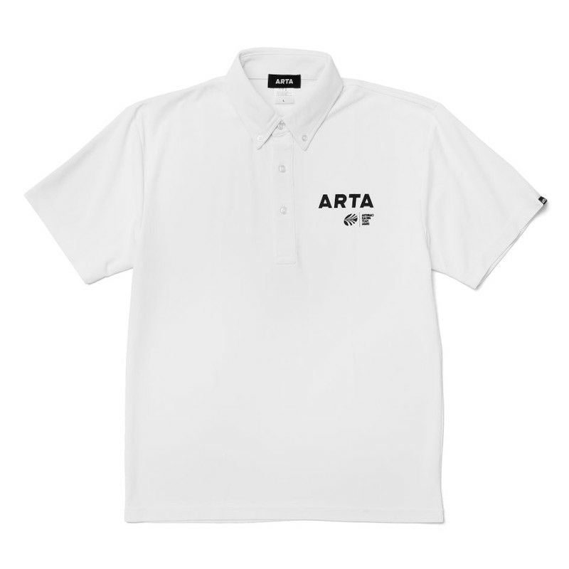 ARTA｜ARTA ＆ AUTOBACS ロゴ ドライ ポロシャツ｜ホワイト