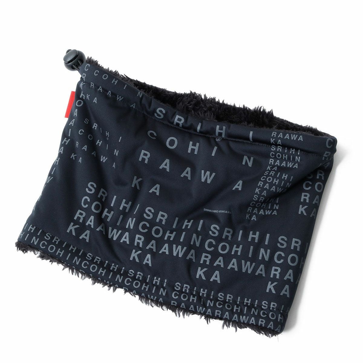 SHINICHIRO ARAKAWA｜タブレット24｜ネックカバー｜ブラック