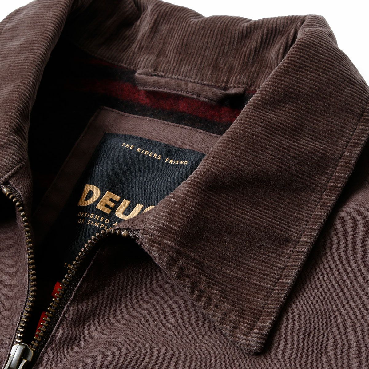 Deus Ex Machina｜スーパー スティシャス ジャケット｜ファブリック｜チョコブラウン