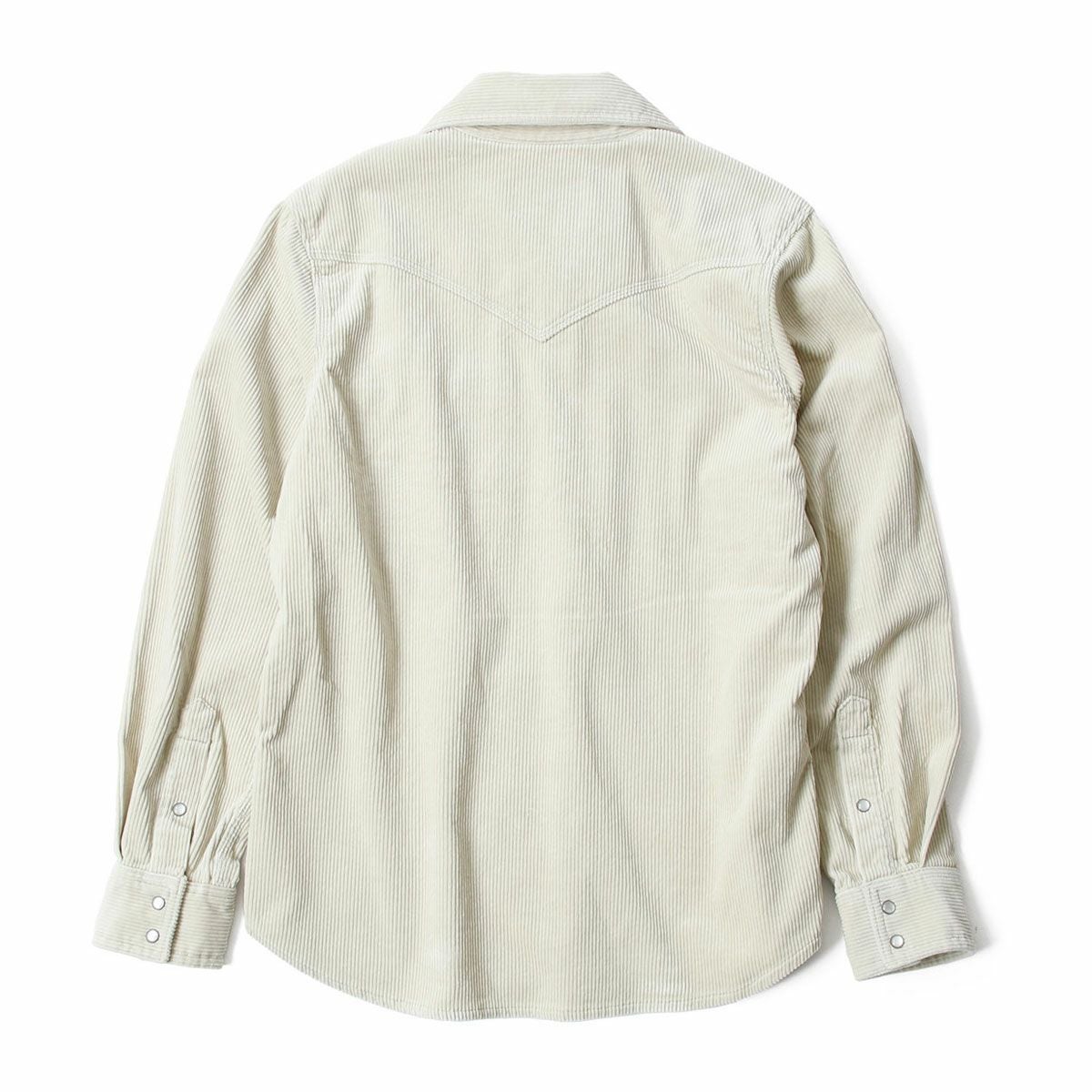 Deus Ex Machina｜ウエスタン コード シャツ｜ダーティーホワイト