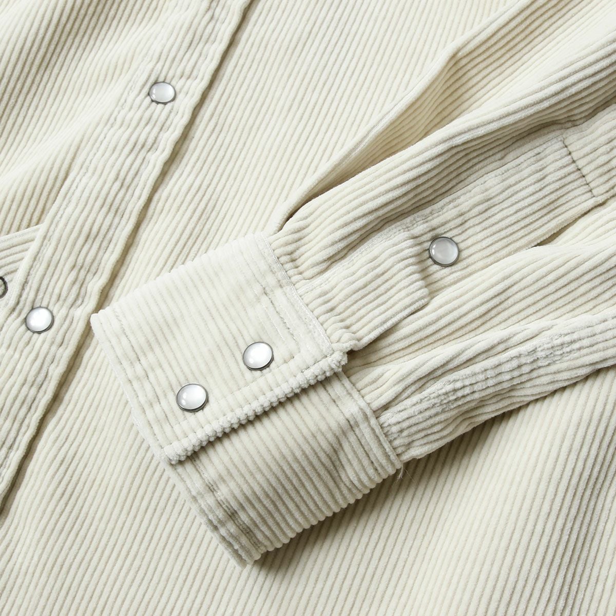 Deus Ex Machina｜ウエスタン コード シャツ｜ダーティーホワイト