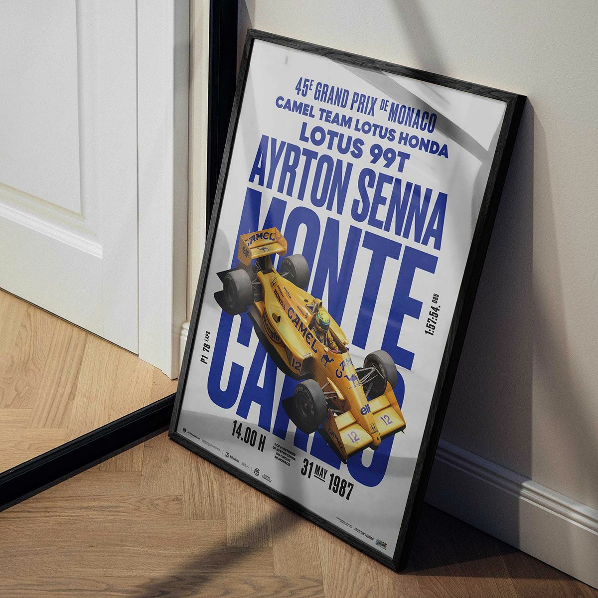 アイルトン・セナ ロータス 99T 1987 モナコGP 30 YEARS OF LEGACY