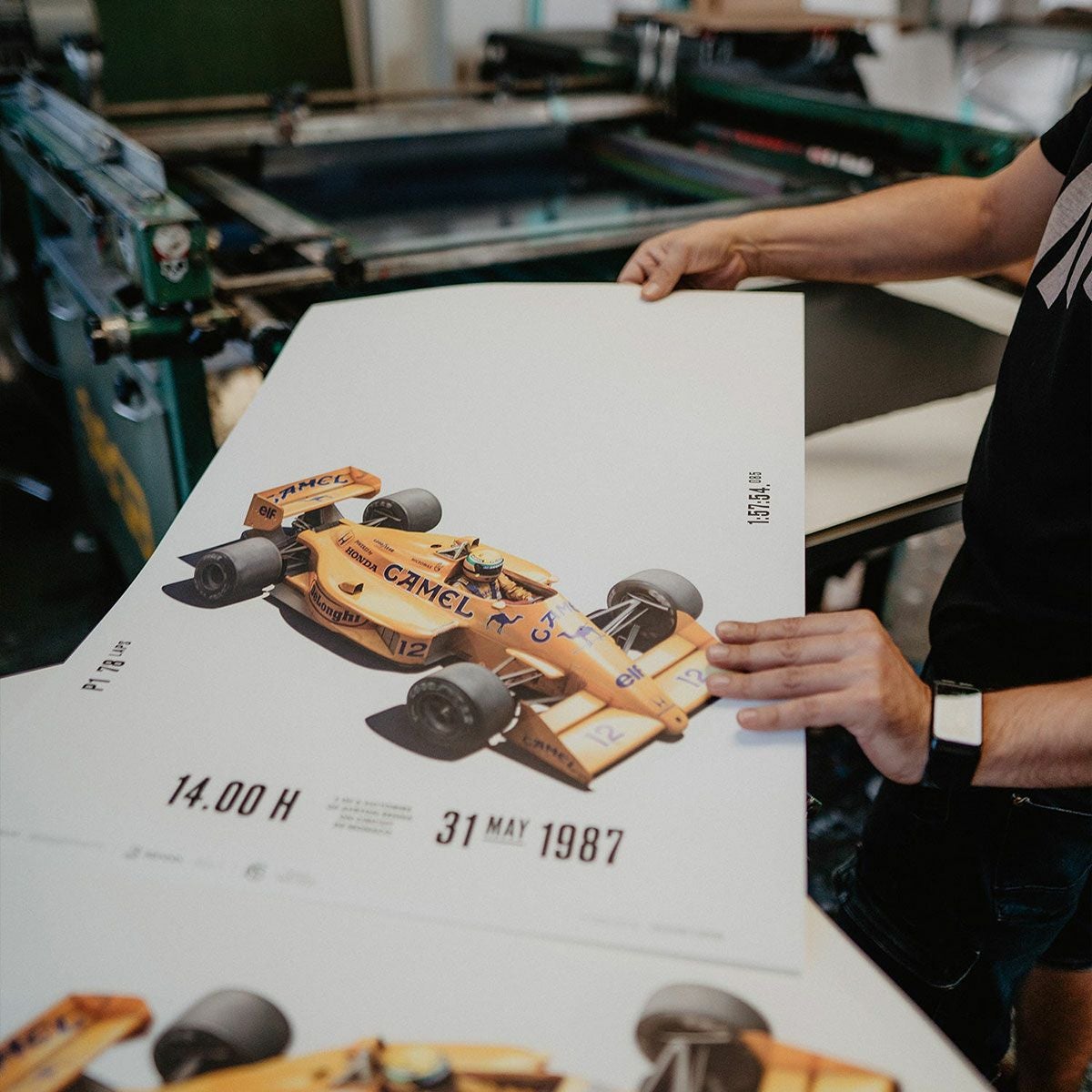 アイルトン・セナ ロータス 99T 1987 モナコGP 30 YEARS OF LEGACY