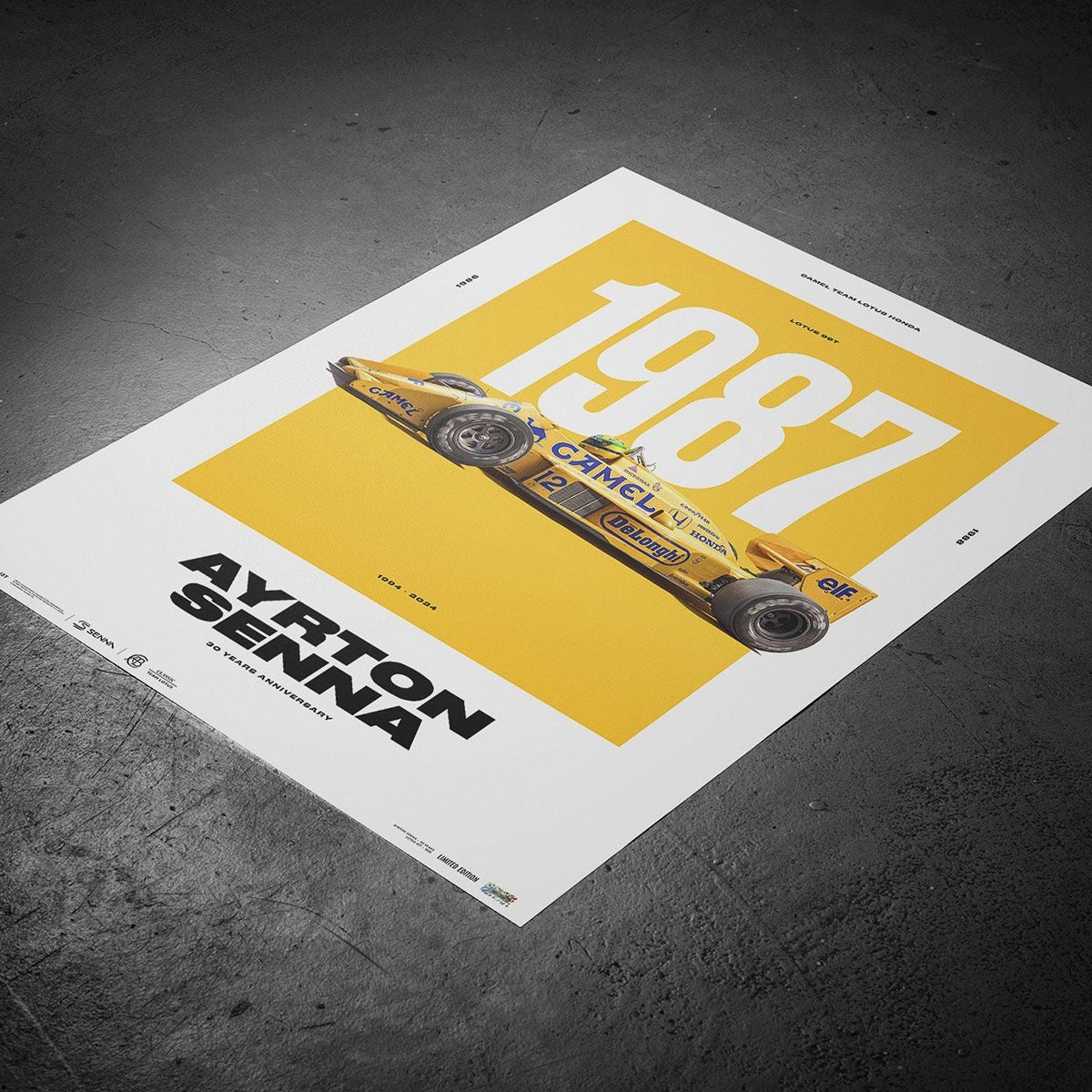 アイルトン・セナ ロータス 99T 30 YEARS OF LEGACY リミテッド