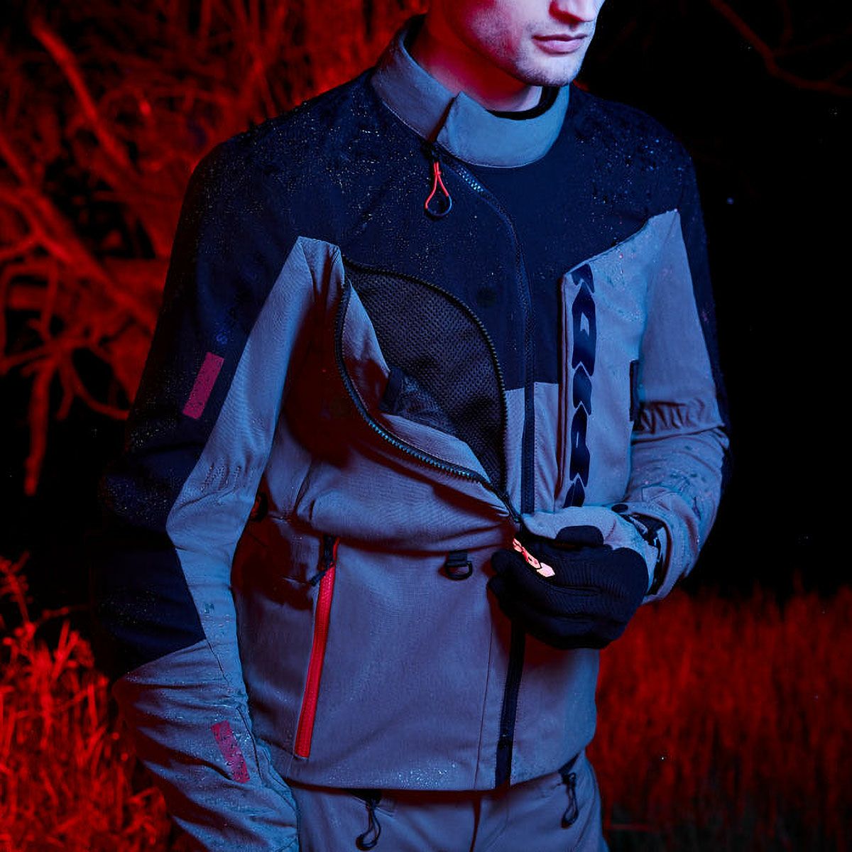 SPIDI｜フロンティア ジャケット｜ファブリック｜ミリタリー｜モデル着用