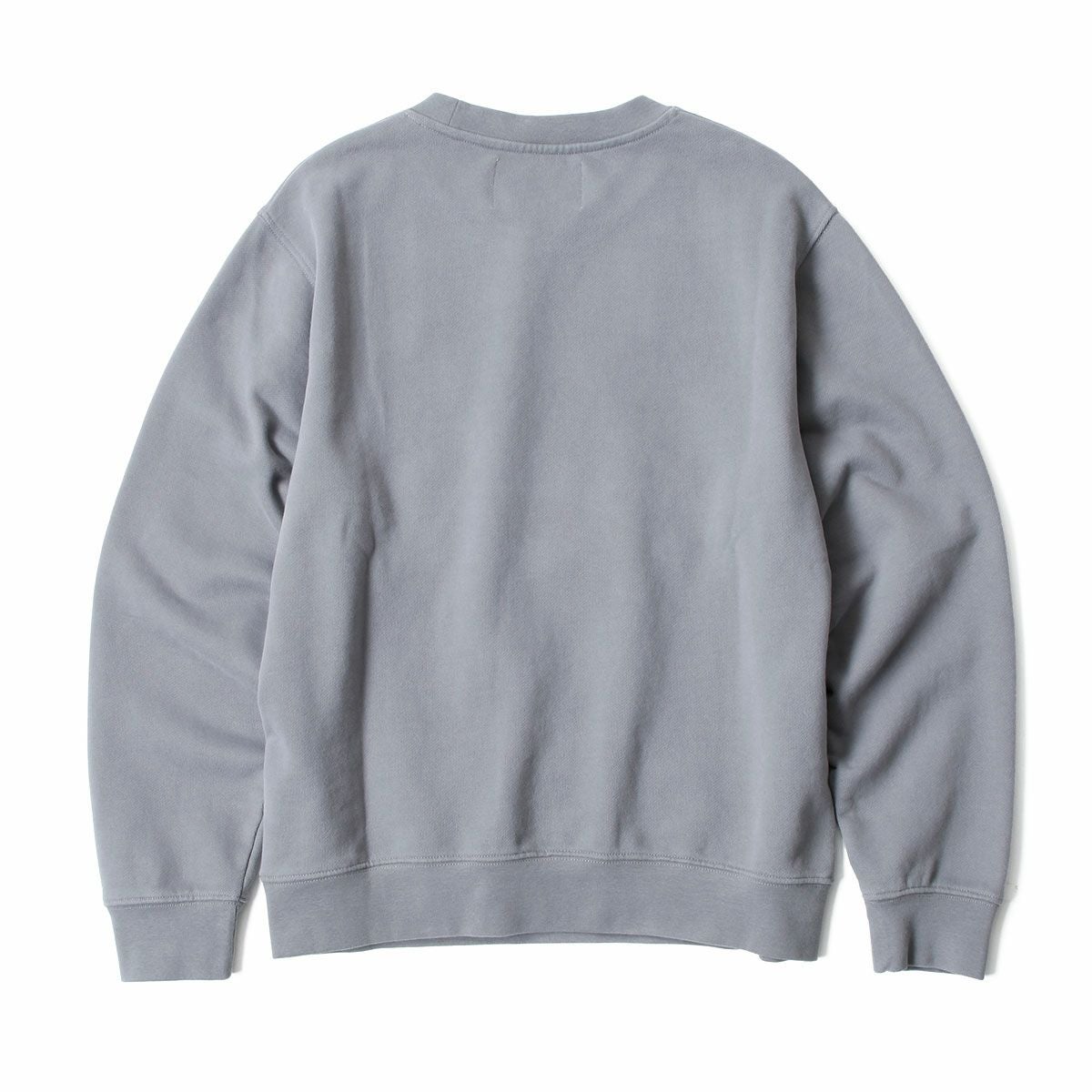 Replay｜ピーチハンド コットン フリース スウェット｜リードグレー