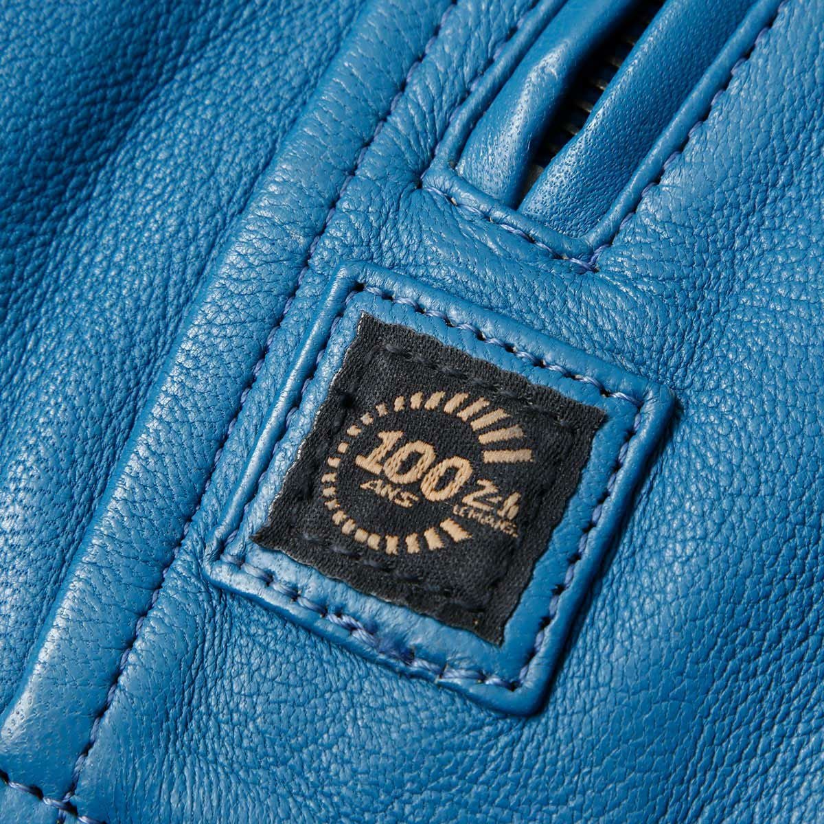 CLASSIC LEGEND MOTORS｜ル・マン 24時間レース 1923 Duff レザー ジャケット｜アウター｜オーシャンブルー