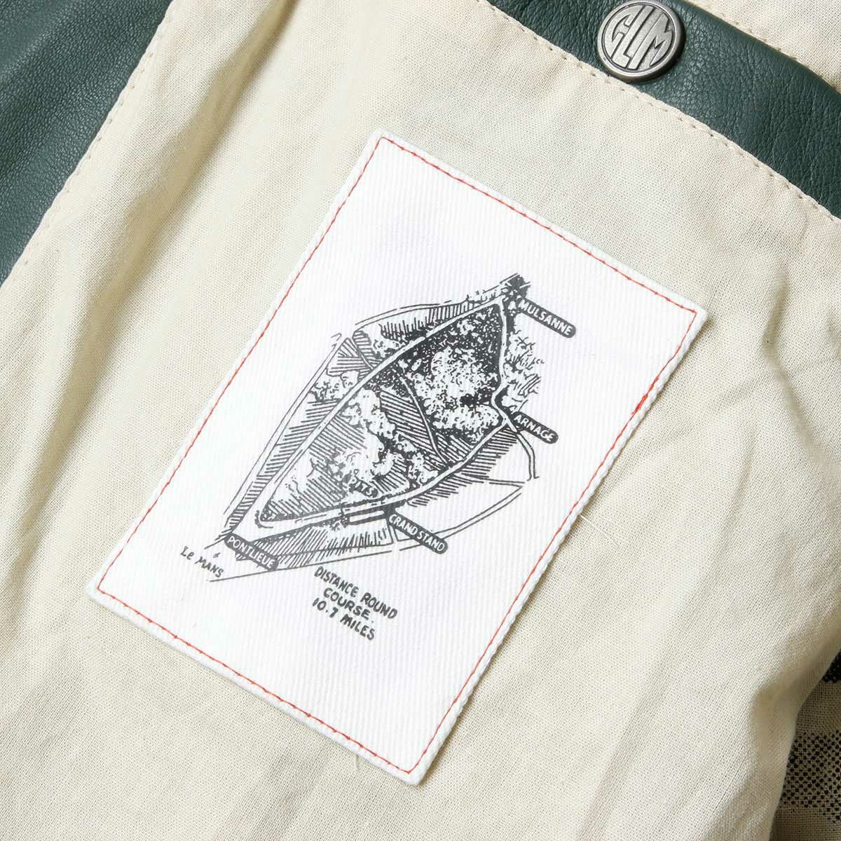 CLASSIC LEGEND MOTORS｜ル・マン 24時間レース 1923 Duff レザー ジャケット｜アウター｜グリーン