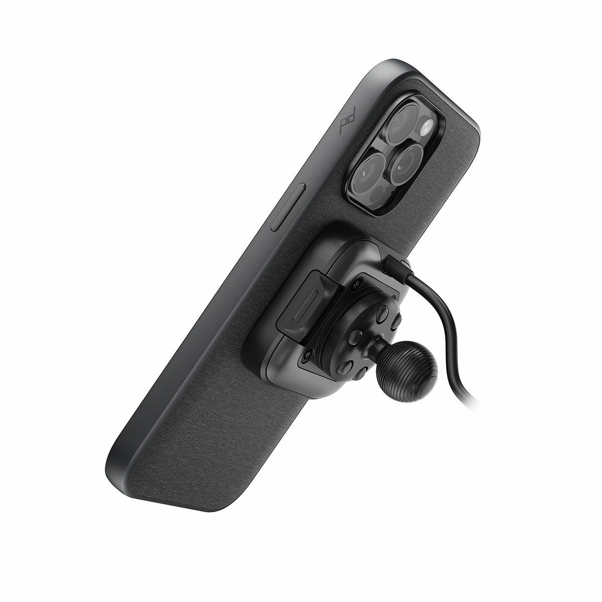 Peak Design｜ワイヤレス チャージング モーターサイクル マウント 20mm ボール アダプター｜その他雑貨｜ブラック