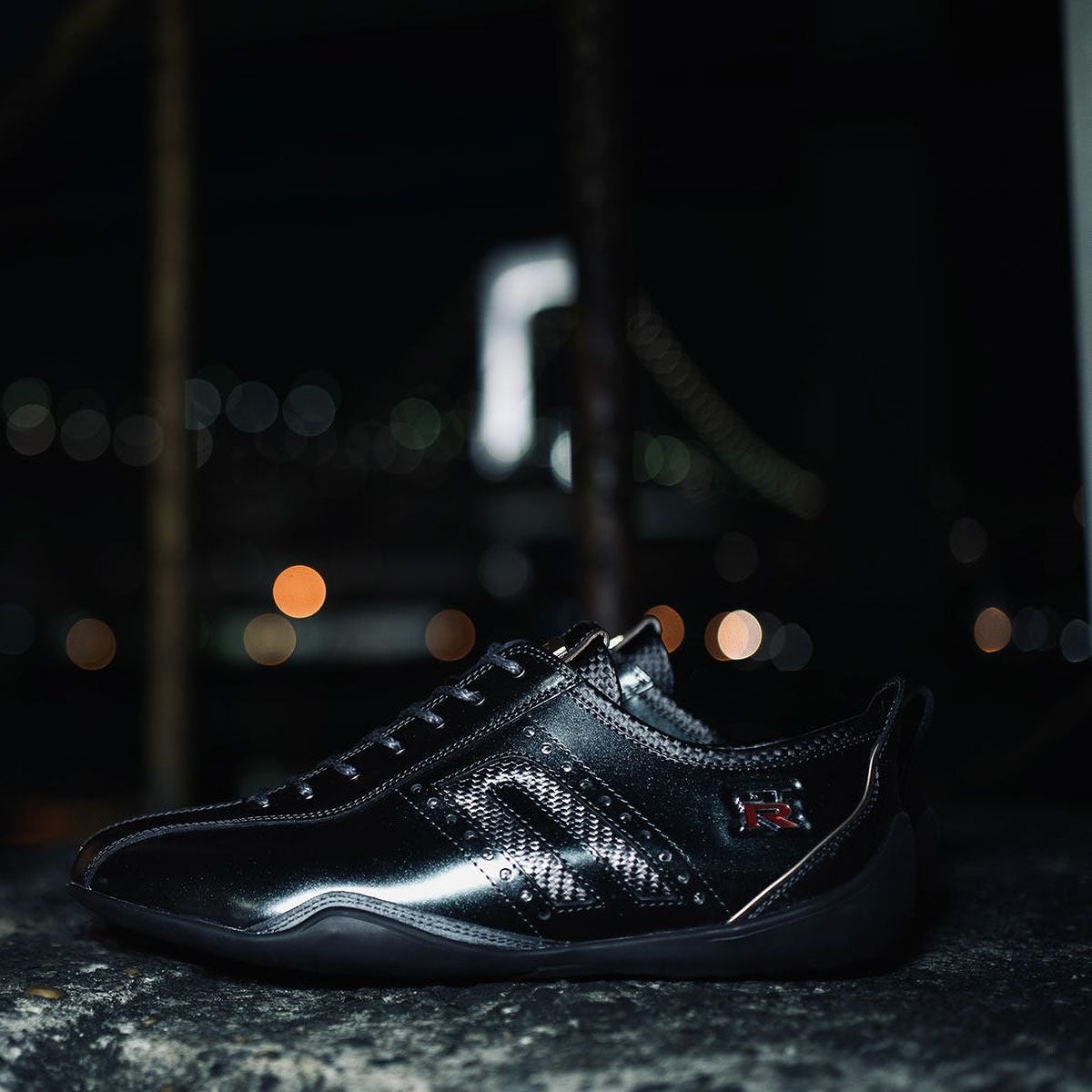 NEGRONI｜イデアコルサ × NISSAN GT-R プレミアム エディション T-spec｜スニーカー｜ミッドナイトパープル