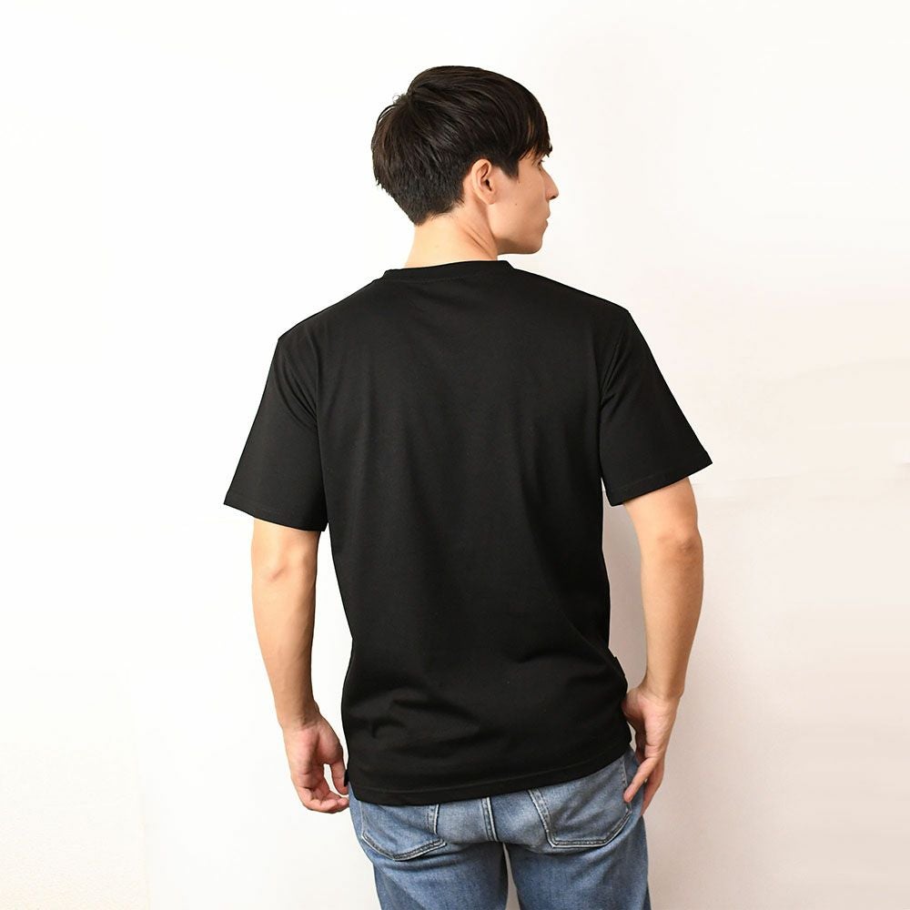 WRC｜WRCTシャツ サークル｜ブラック｜モデル着用