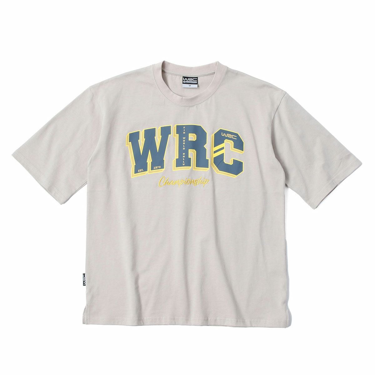WRC｜WRCTシャツ カレッジ｜グレー