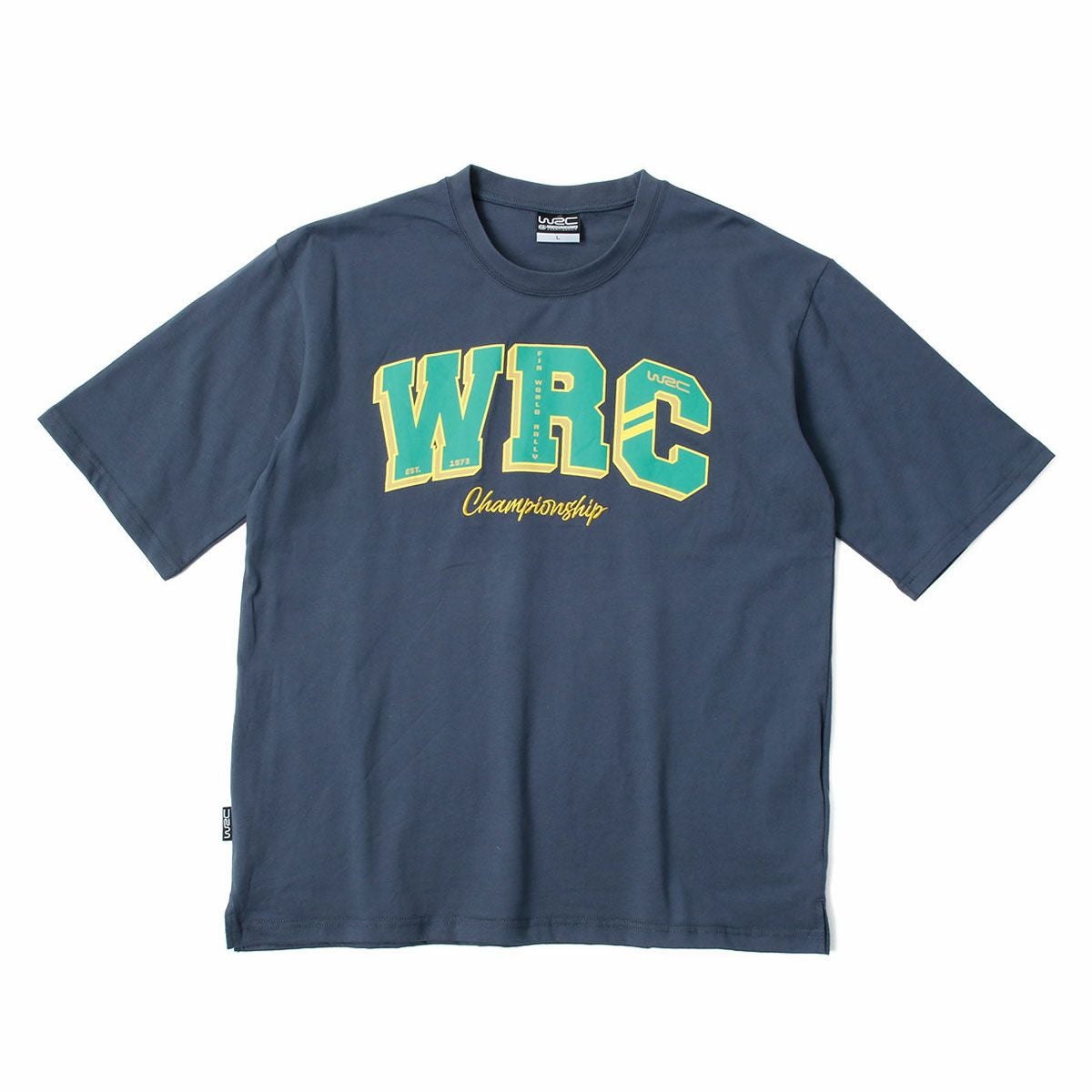 WRC｜WRCTシャツ カレッジ｜ネイビー