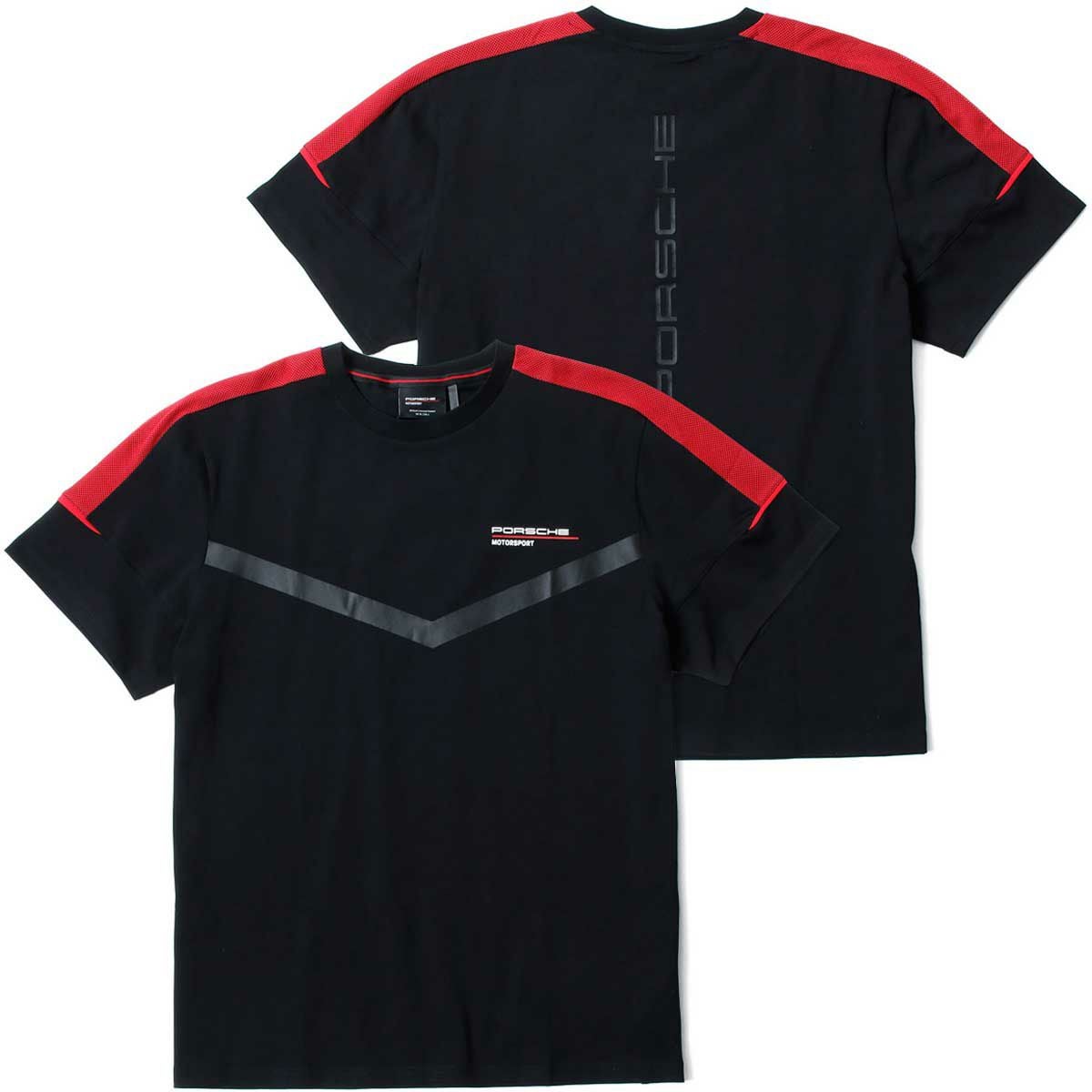 ポルシェ モータースポーツ FW スモール ロゴ Tシャツ