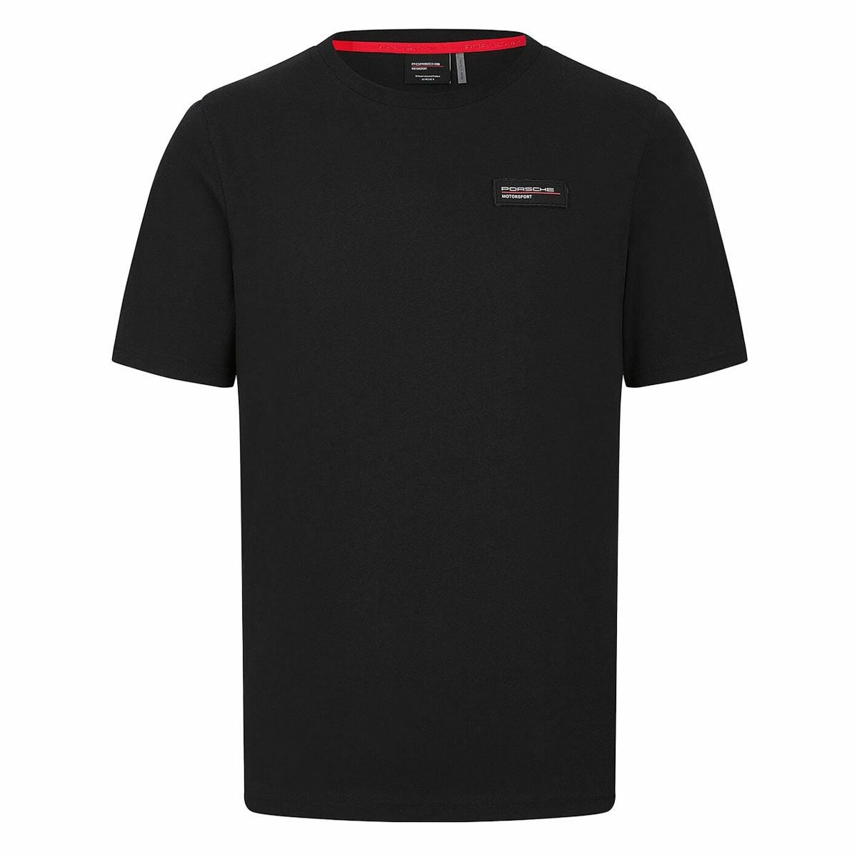 PORSCHE｜ポルシェ モータースポーツ FW ロゴ Tシャツ｜ブラック