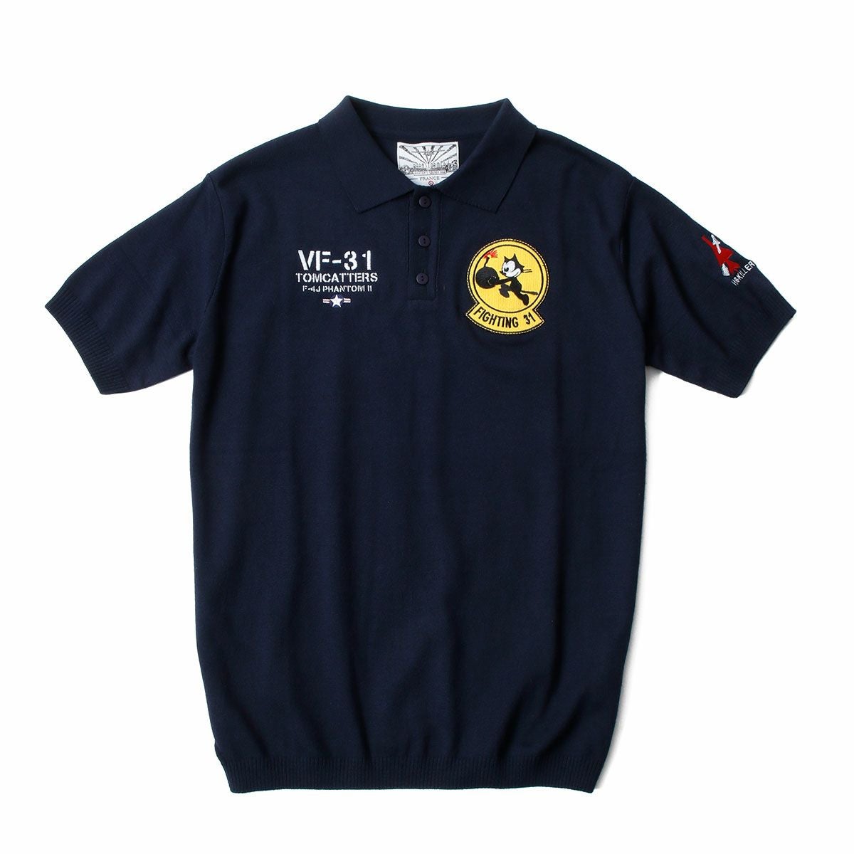 BARNSTORMER｜VF-31 Felix ポロシャツ｜