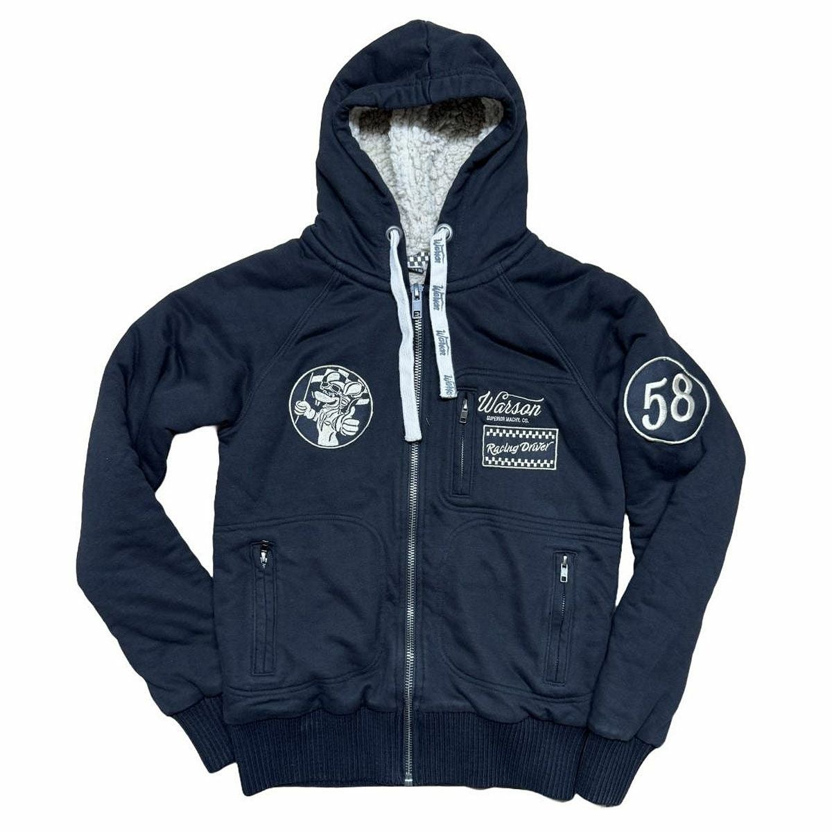 Warson Motors ジップアップパーカー Warson Motors ジップアップパーカー Warson Motors | モトーリモーダ