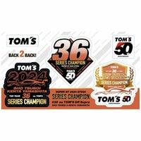 TOM’S｜【2024GT】チャンピオン記念ステッカー｜ステッカー