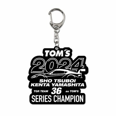 TOM’S｜【2024GT】チャンピオン記念アクリルキーホルダー｜キーホルダー