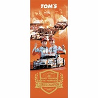 TOM’S｜【2024GT】チャンピオン記念縦型フェイスタオル｜その他雑貨