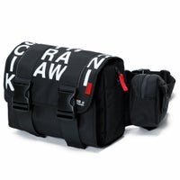 SHINICHIRO ARAKAWA｜ワンデイ ツーリング バッグ + P｜ウエストバッグ｜ブラック