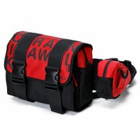 SHINICHIRO ARAKAWA｜ワンデイ ツーリング バッグ + P｜ウエストバッグ｜レッド