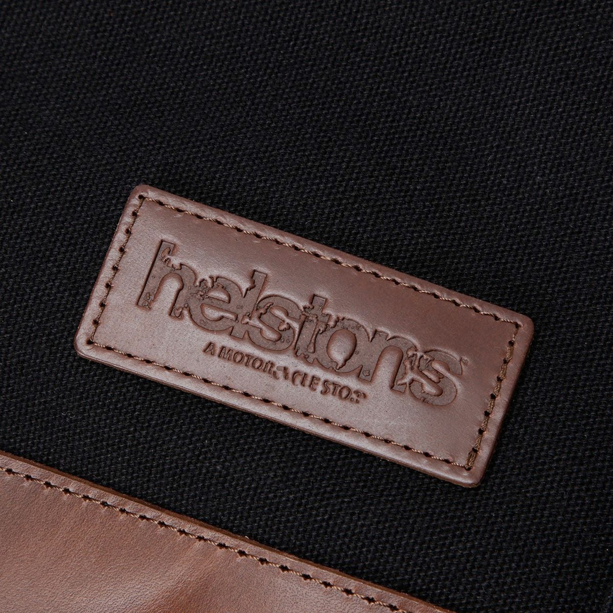 helstons｜バックパック｜ブラック×ブラウン