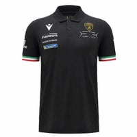 Lamborghini｜ランボルギーニ SC63 ハイパーカー チーム レプリカ ポロ｜ポロシャツ｜ブラック