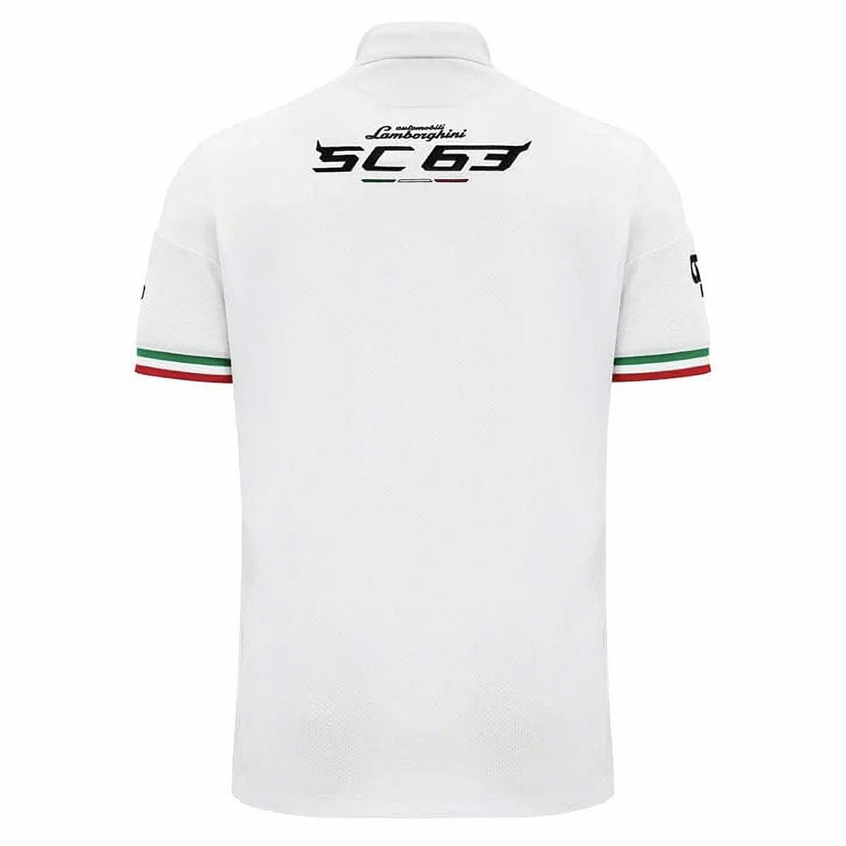 Lamborghini｜ランボルギーニ SC63 ハイパーカー チーム レプリカ ポロ｜ポロシャツ｜ホワイト