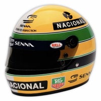 AyrtonSenna｜1/2スケール アイルトン・セナ 30 Years Legacy ヘルメット｜模型