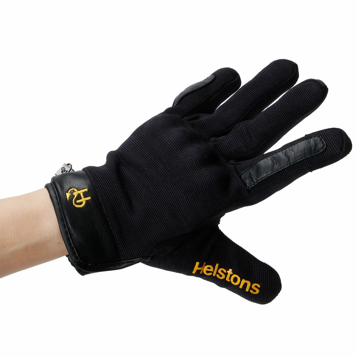 helstons｜メロディ ガールズ ウィンター グローブ｜ウィンター｜ブラック