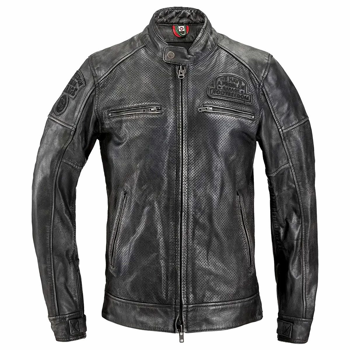 HolyFreedom｜ゼロ サマー ジャケット｜レザー｜ブラック