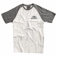 HolyFreedom｜フェリックス Tシャツ｜ホワイト×グレー