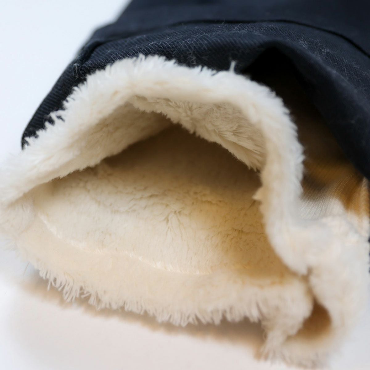 Dark｜CORDURA バイカー裏起毛デニムパンツ｜デニム｜ブラック