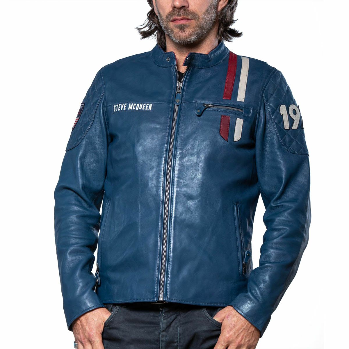 スティーブ・マックィーン Lenny5 レザー ジャケット | モトーリモーダ