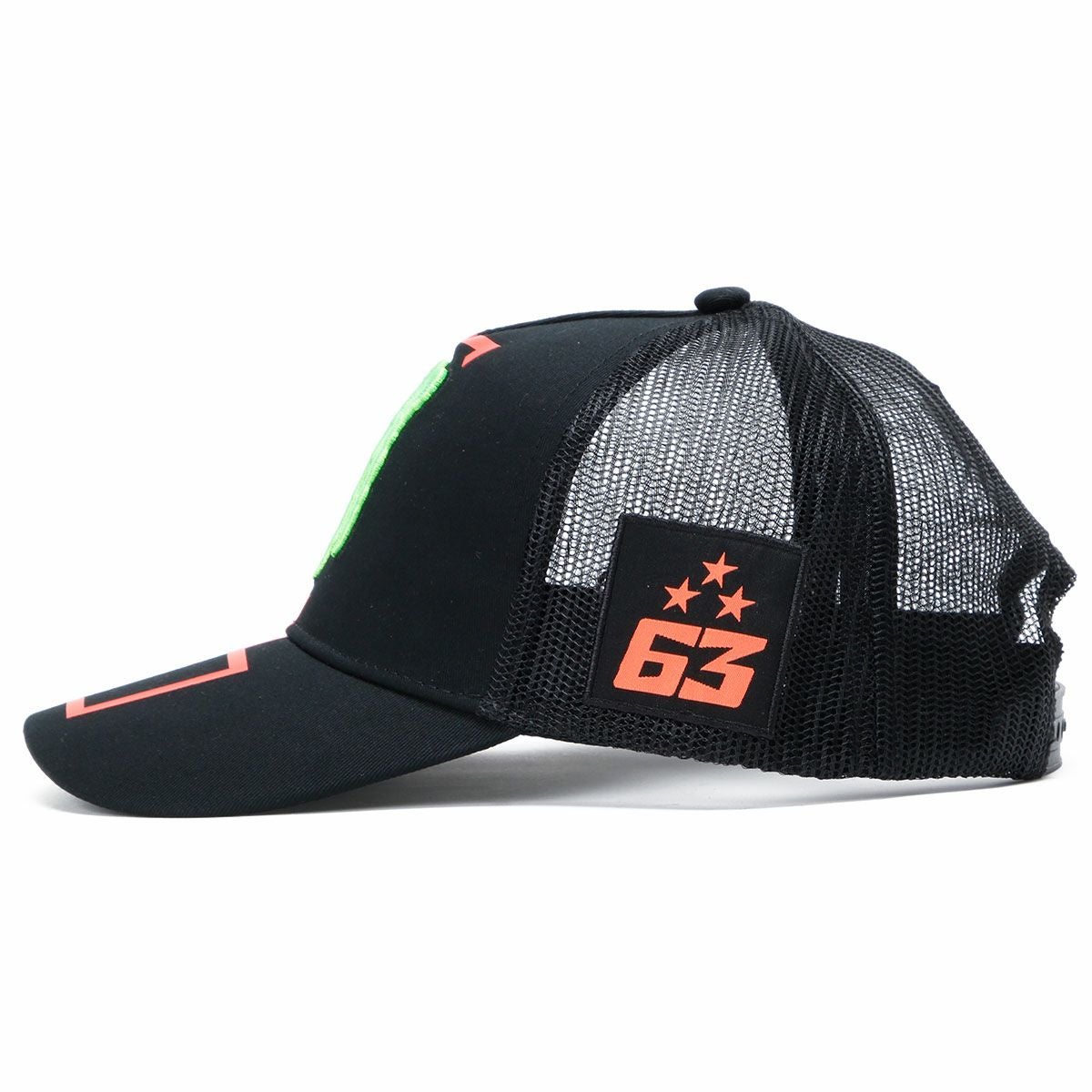 Moto GP Collection｜バニャイア モンスター ミッドバイザー トラッカー キャップ｜帽子｜ブラック