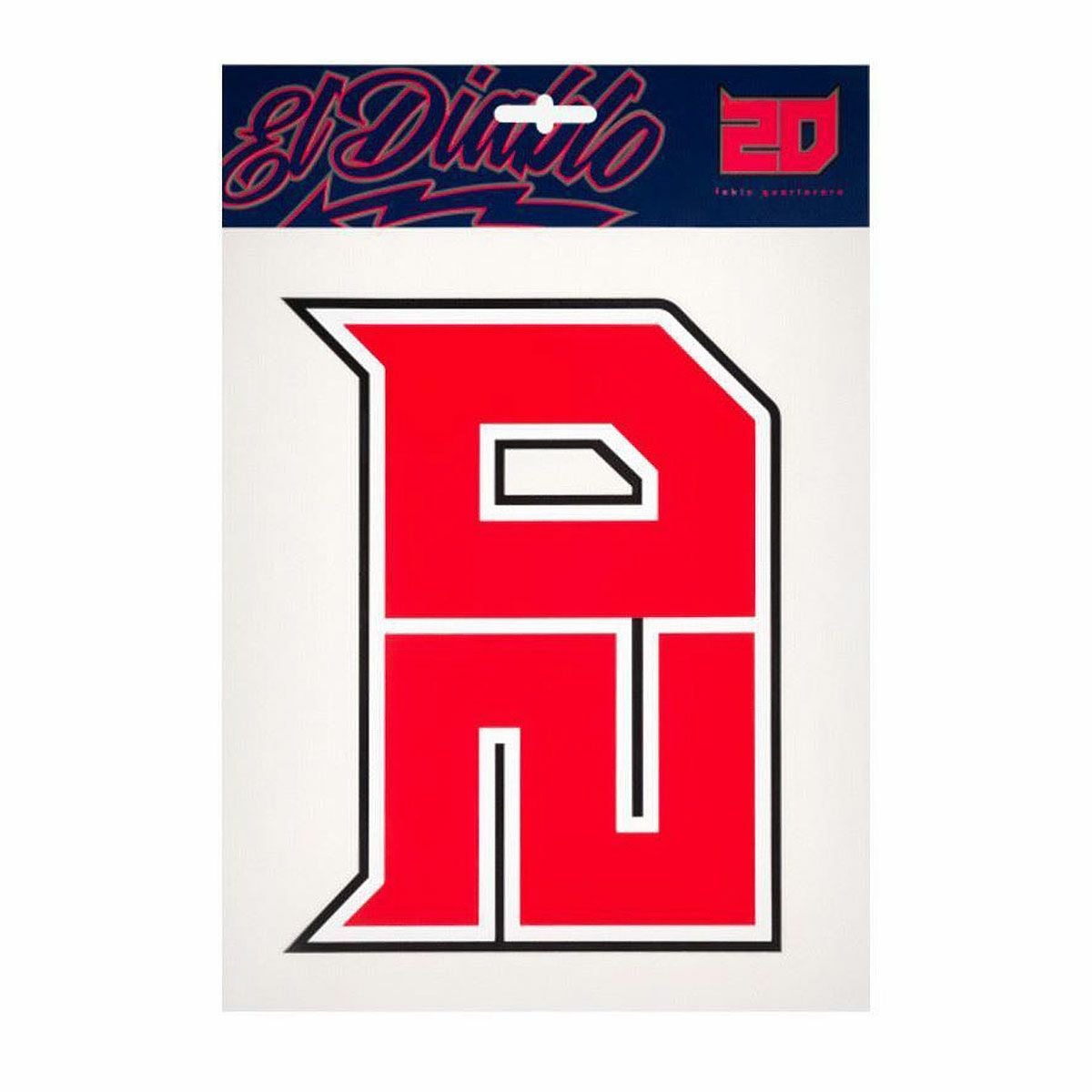 Moto GP Collection｜クアルタラロ ビッグ ステッカー 20x24cm｜ステッカー