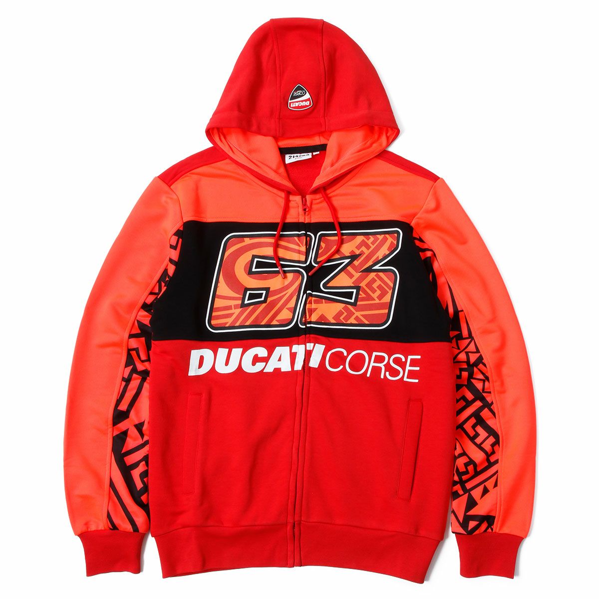 Moto GP Collection｜バニャイア ドゥカティ メンズ デュアル フリース｜ニット｜レッド