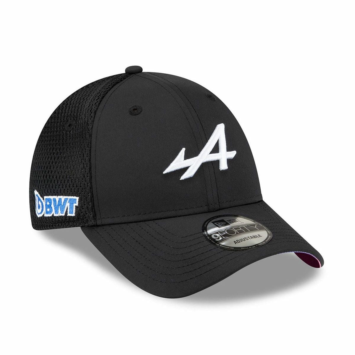 アルピーヌ F1 New Era 9FORTY チーム キャップ　帽子　ブラック アルピーヌ F1 チーム NewEra 9FORTY アジャスタブル ベースボール