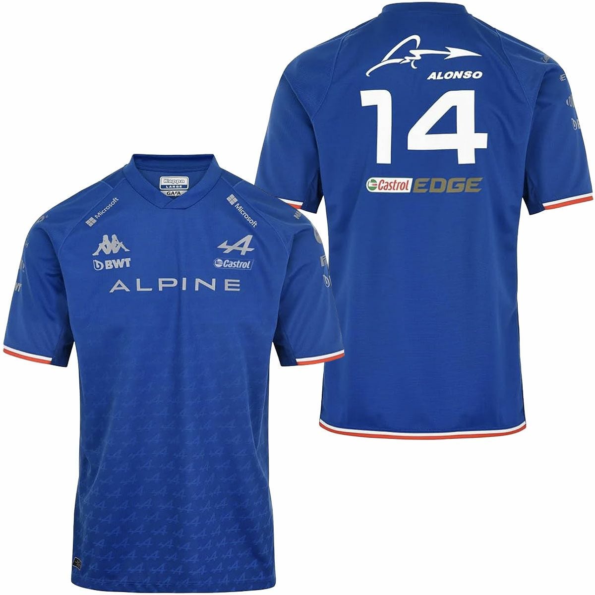 アルピーヌ F1 チーム フェルナンド・アロンソ ドライバー Tシャツ