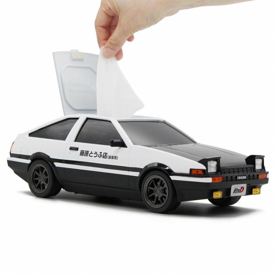 Cassette Car Products｜ウェットティッシュケース トヨタ AE86 スプリンタートレノ 『頭文字D』藤原とうふ店(自家用)仕様 後期型｜その他雑貨
